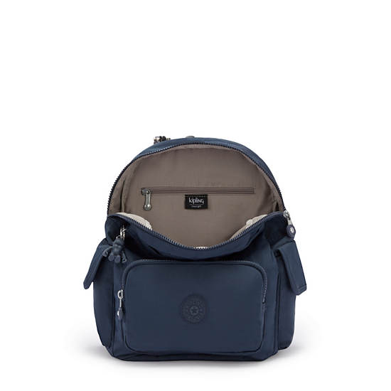 Plecaki Kipling City Pack Small Niebieskie | PL 1705OK